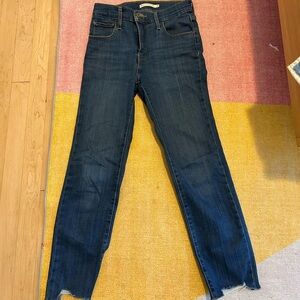 Levi's Dark Blue Skinny Jeans